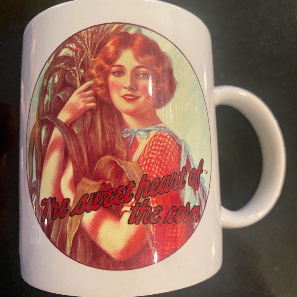 Kellogg's Toasted Corn Flakes Ceramic Mug - Cream & Red